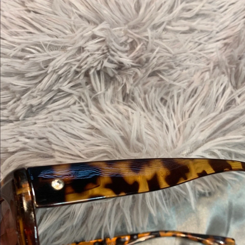 🌹Joy MANGANO OVERSIZED Sunglasses Readers + 3.50 Bifocals EUC Classic Beauty